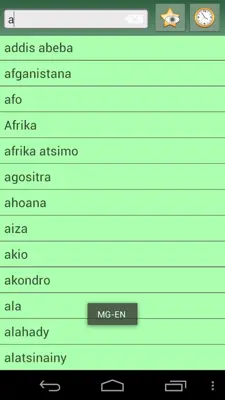 EN-MG Dictionary Free android App screenshot 7